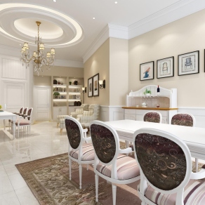 简欧美甲店3D模型下载